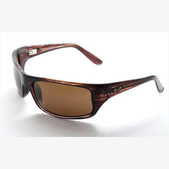 Maui Jim PEAHI MJ202-10 Burgundy Tortoise / HCL Bronze Polarized - Picture 1 of 6